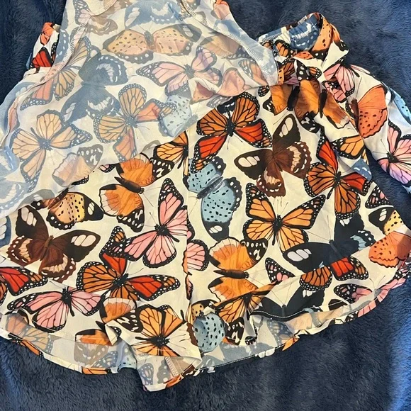 Show Me Your MuMu Baileys Butterfly Skort Medium NEW NWT skirt/shorts combo - Picture 10 of 13